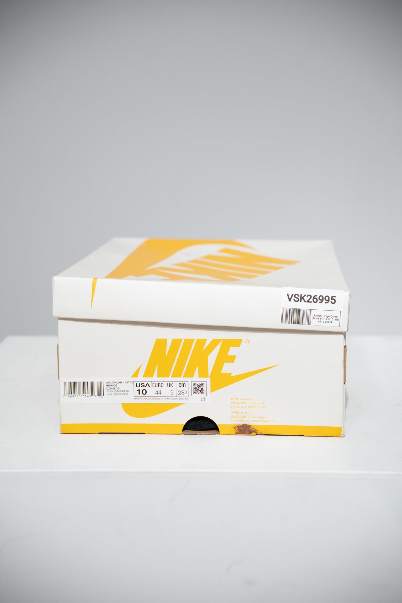 Jordan 1 High Ochre (Taille 44)
