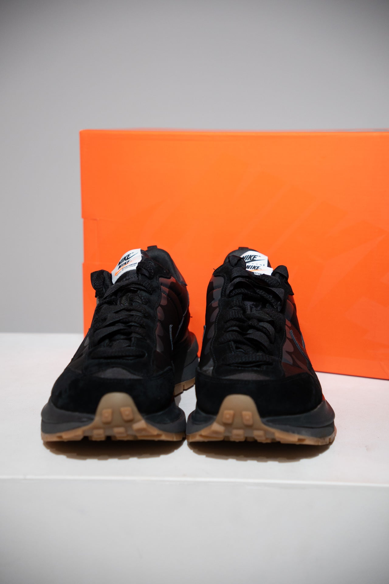 Sacai Vaporwafffle Black Gum (Taille 45)