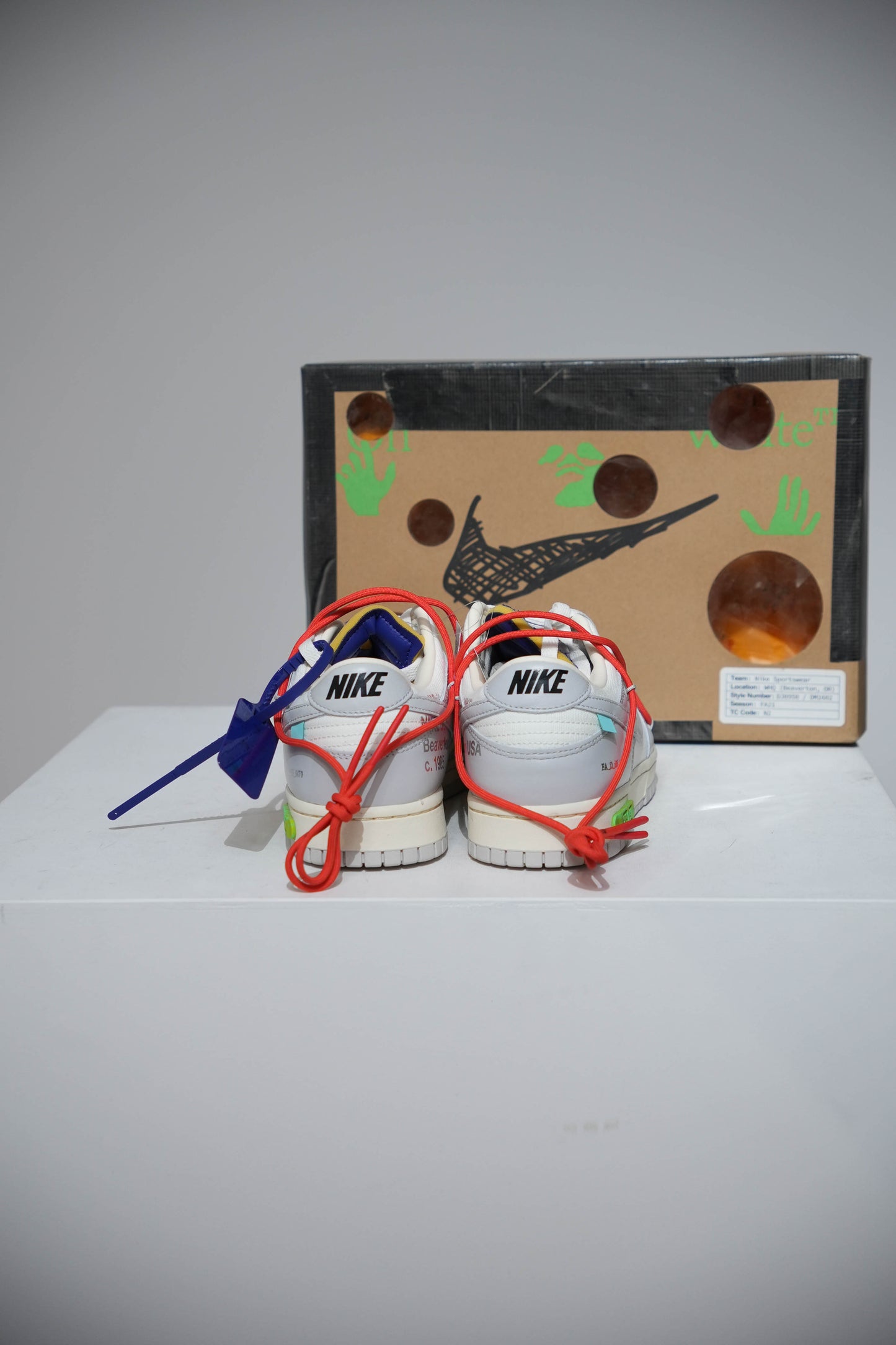 Dunk Low Off White Lot 23/50 (Taille 40)