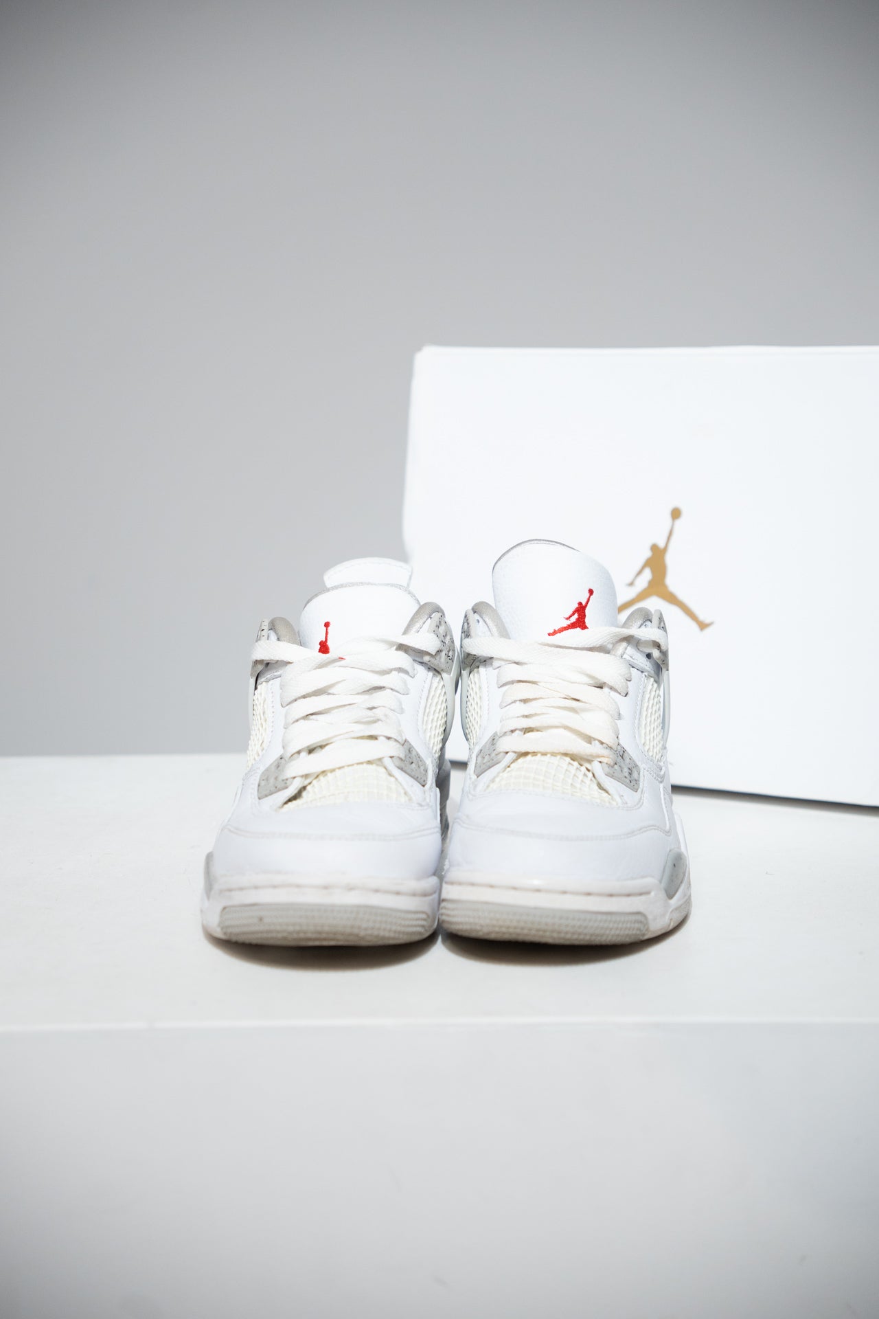 Jordan 4 White Oreo GS (Taille 37,5)