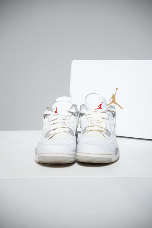 Jordan 4 White Oreo GS (Taille 37,5)
