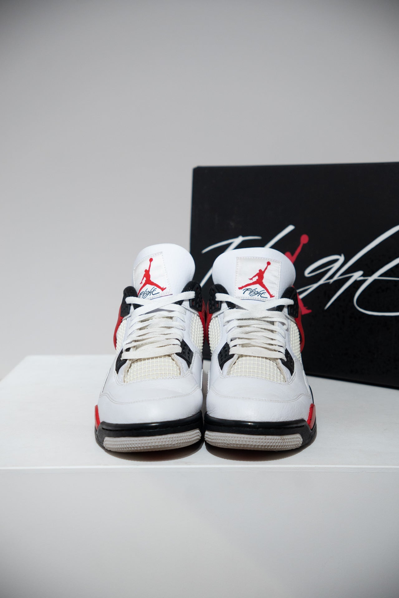 Jordan 4 Red Cement (Taille 44)