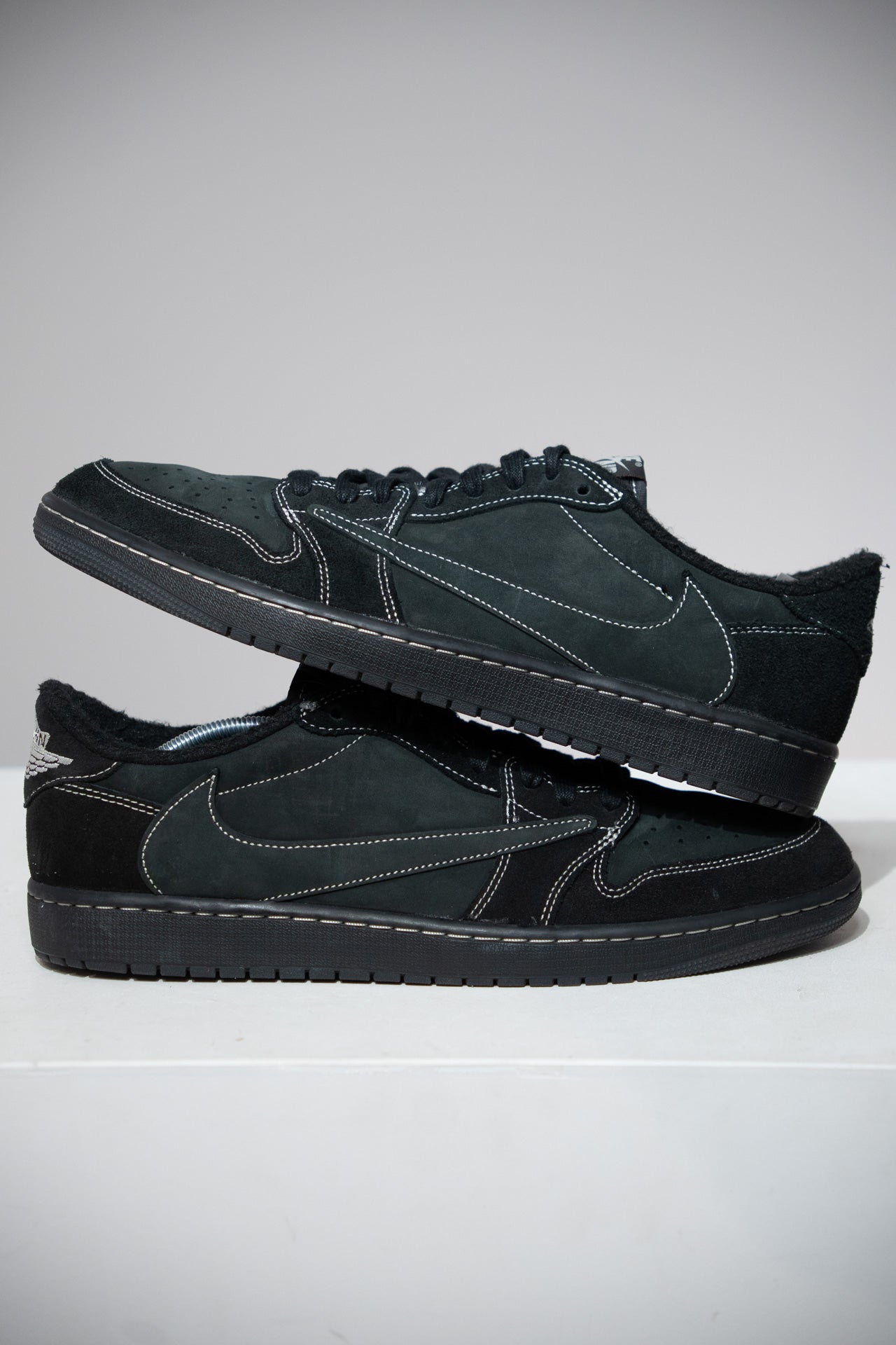 Jordan 1 Low Travis Scott Black Phantom (Taille 47,5)