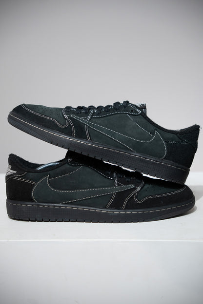 Jordan 1 Low Travis Scott Black Phantom (Taille 47,5)