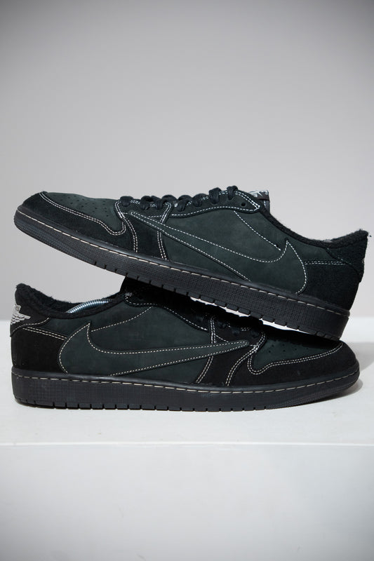 Jordan 1 Low Travis Scott Black Phantom (Taille 47,5)