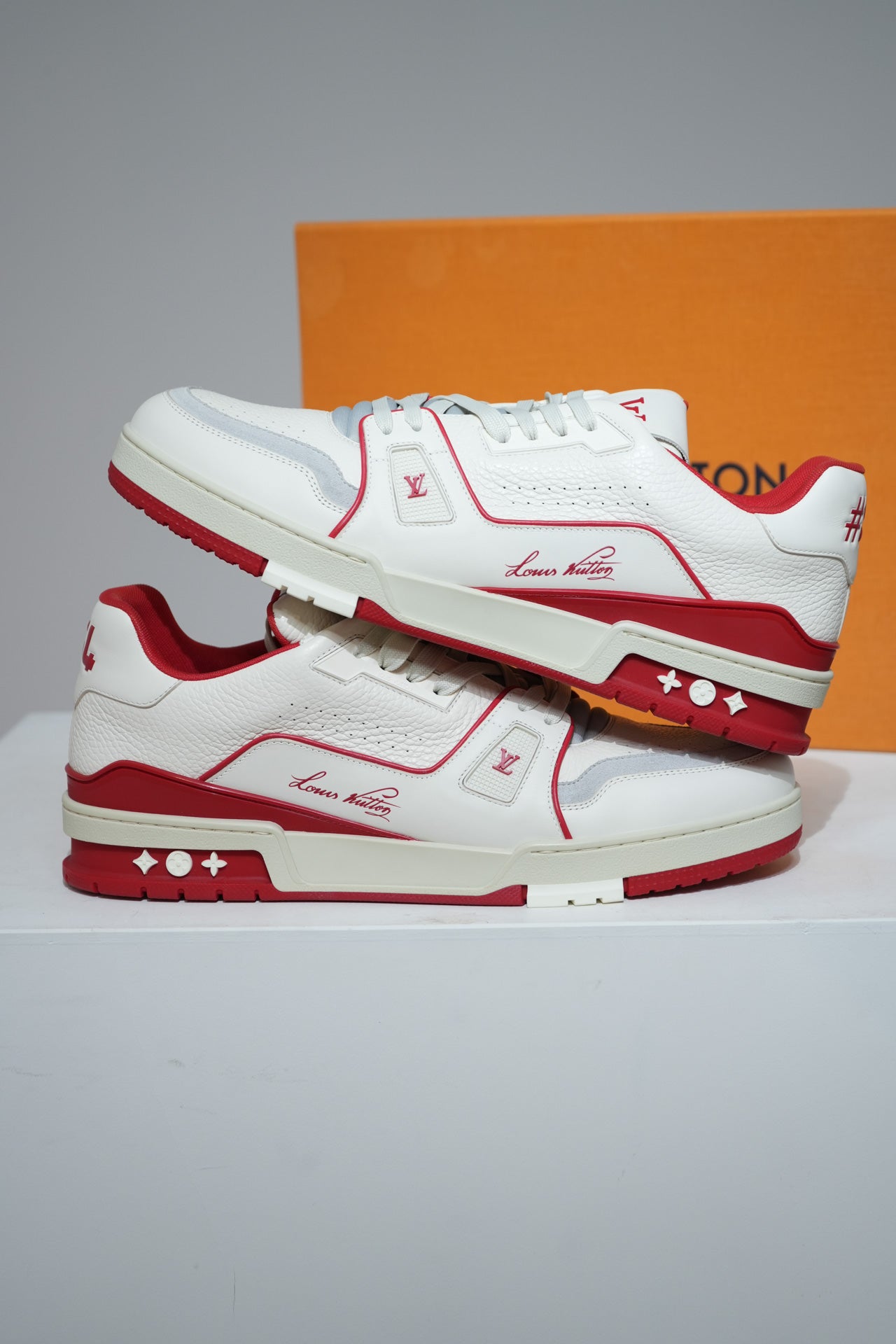 Louis Vuitton Trainer 54 Red (Taille 47 (11IT))