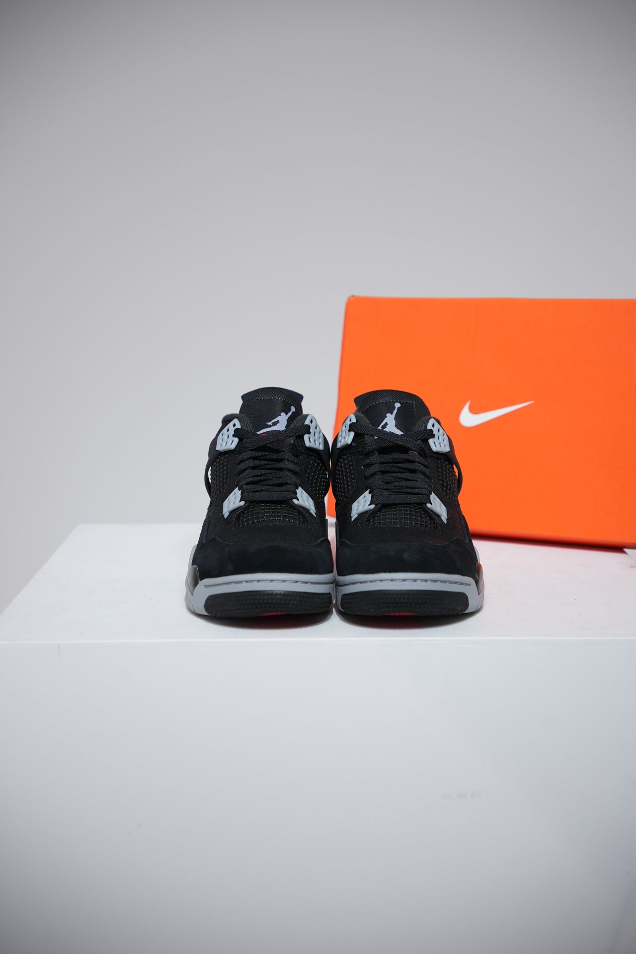 Jordan 4 Black Canvas (Taille 45)