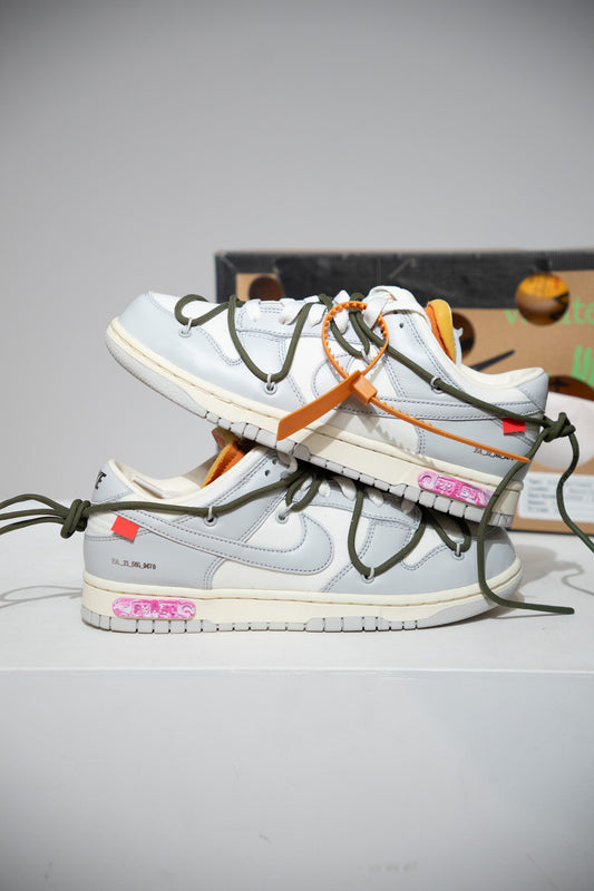 Dunk Low Off White Lot 22/50 (Taille 40)