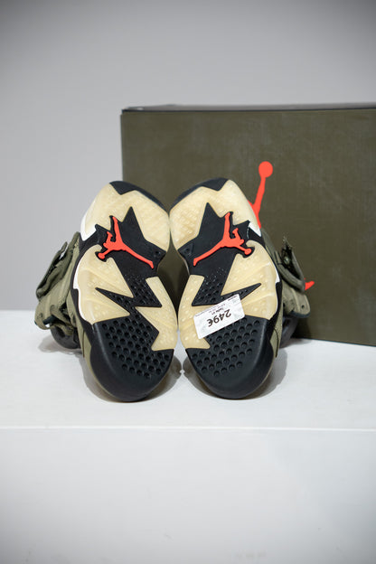 Jordan 6 Travis Scott Olive (Taille 41)