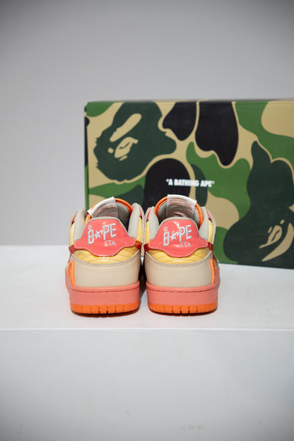 Bape Sk8 Sta Orange Yellow (Taille 44)