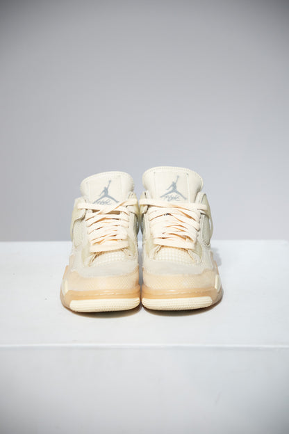 Jordan 4 Off-White Sail (Taille 38)