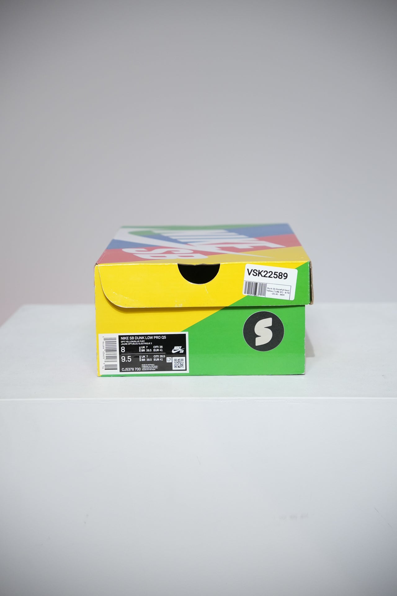 Dunk Sb Grateful Dead Yellow (Taille 41)