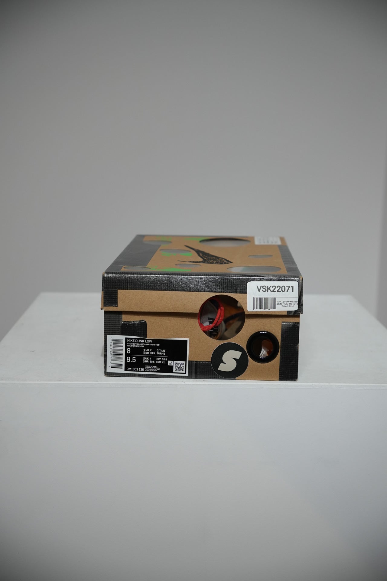 Dunk Low Off White Lot 23/50 (Taille 41)