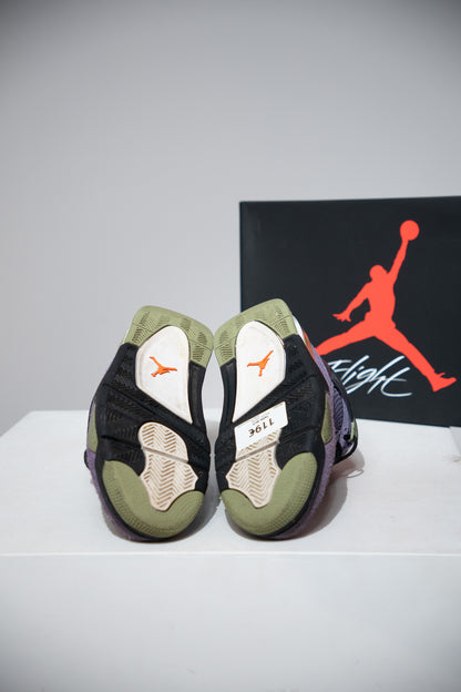 Jordan 4 Canyon purple (Taille 40,5)