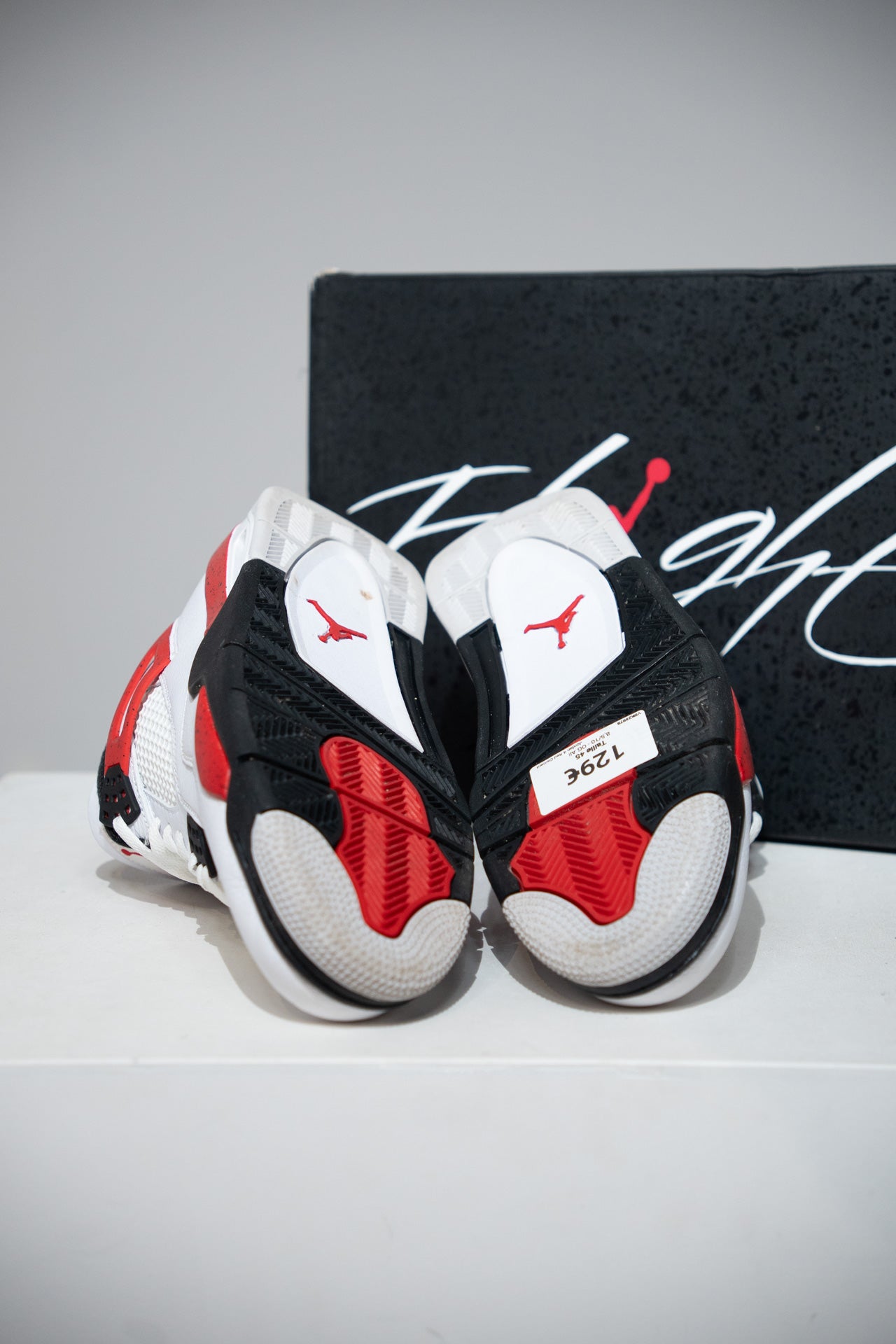 Jordan 4 Red Cement (Taille 45)