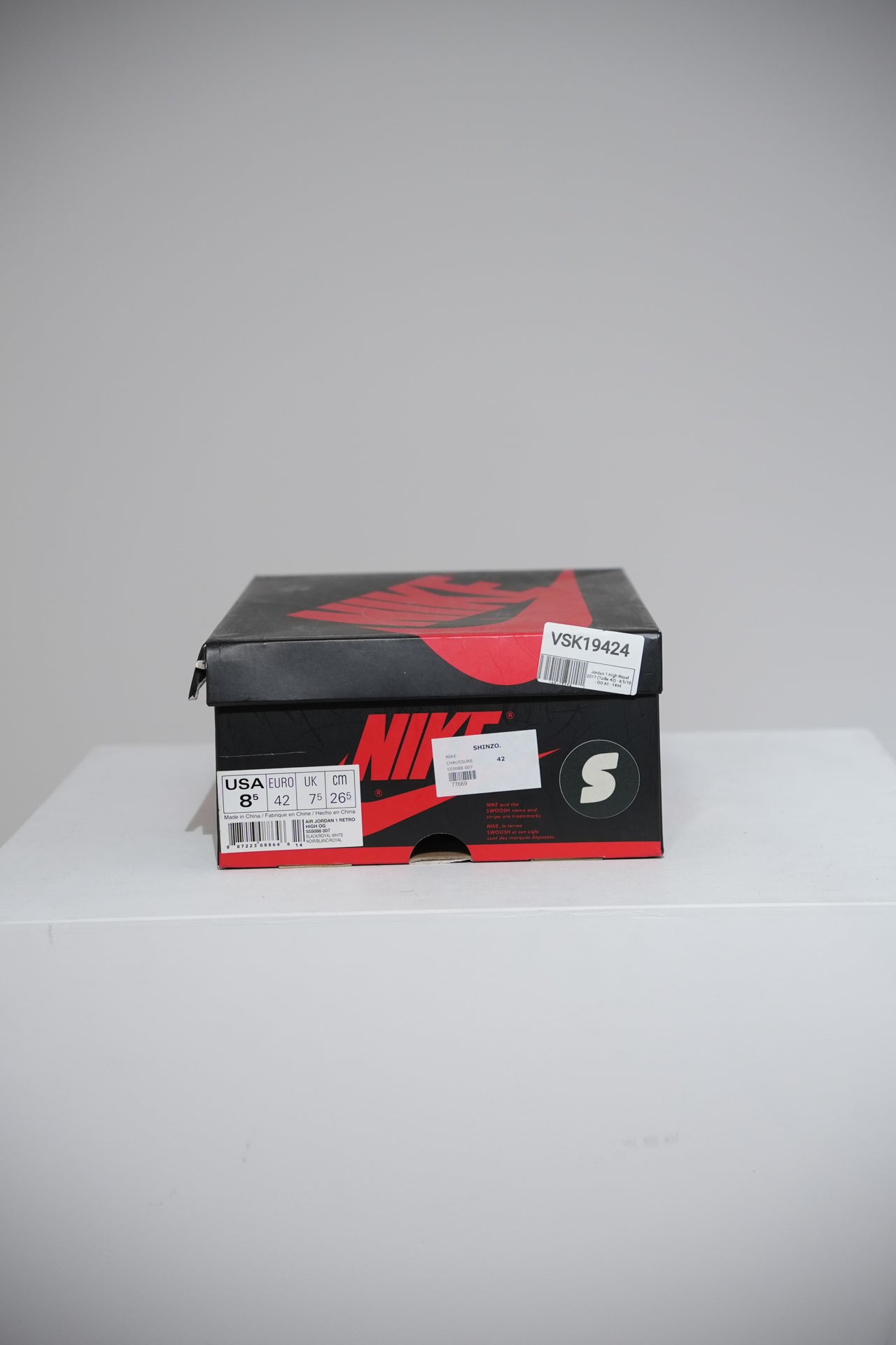 Jordan 1 High Royal 2017 (Taille 42)