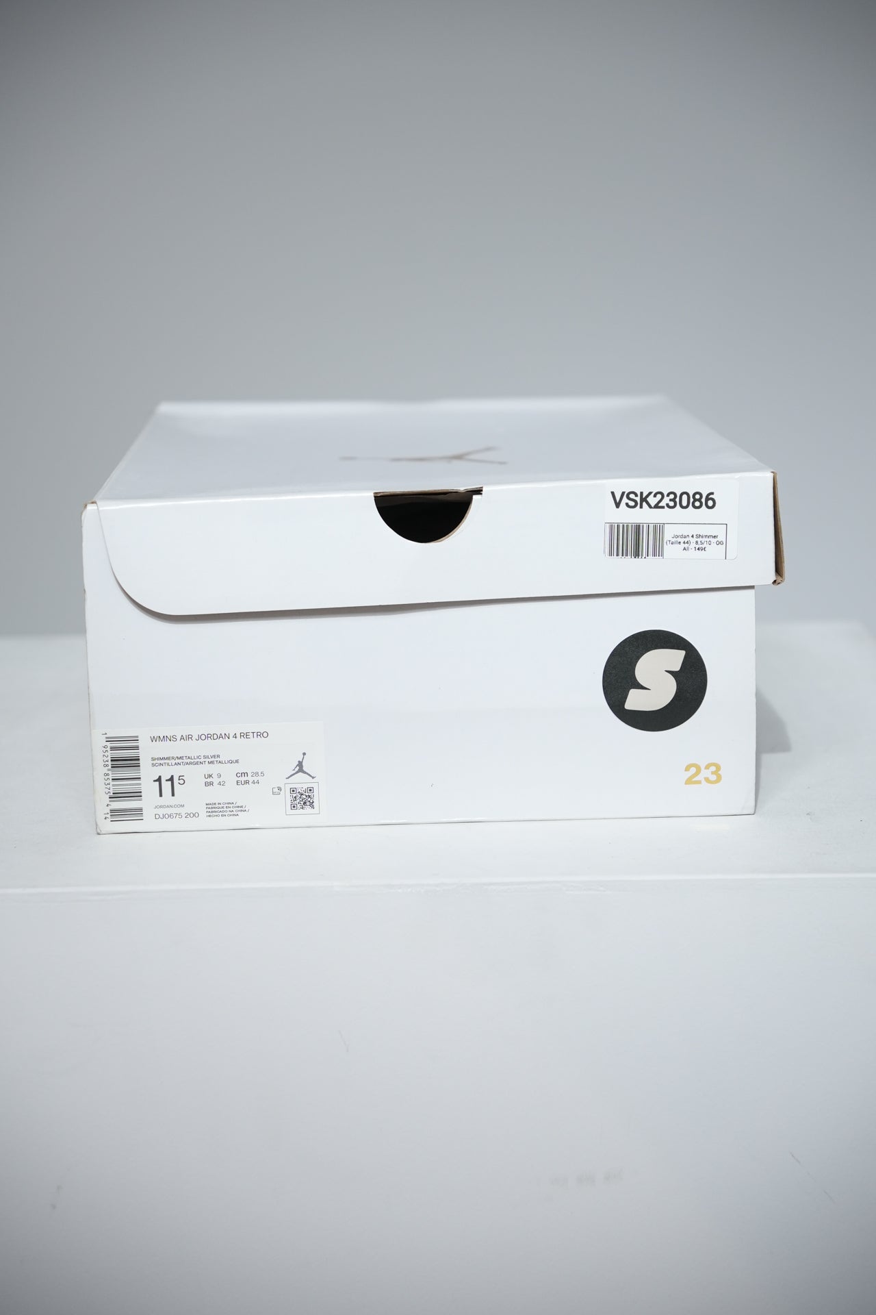 Jordan 4 Shimmer (Taille 44)