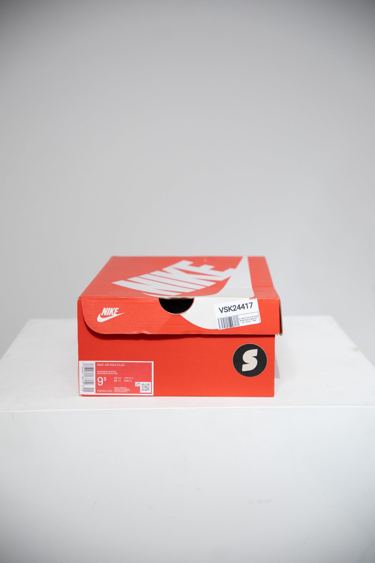 Air Max Plus (TN) Black White Blue (Taille 43)