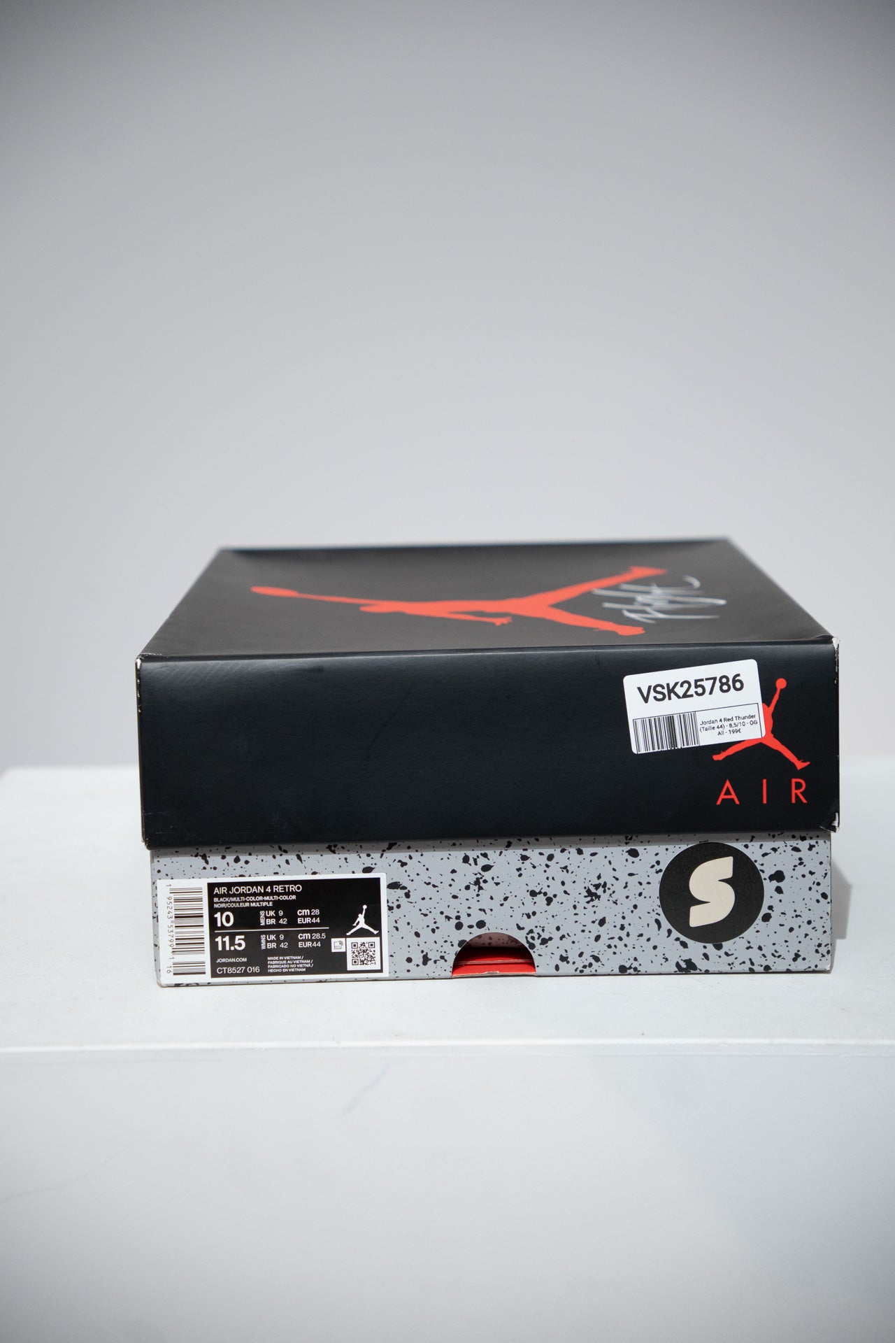 Jordan 4 Red Thunder (Taille 44)