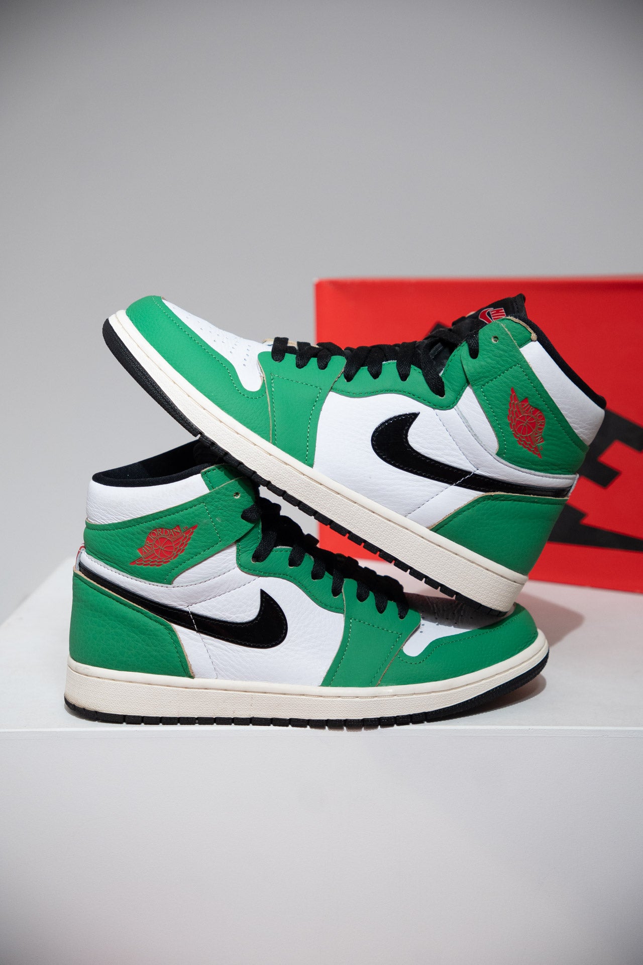 Jordan 1 High Lucky green (Taille 43)