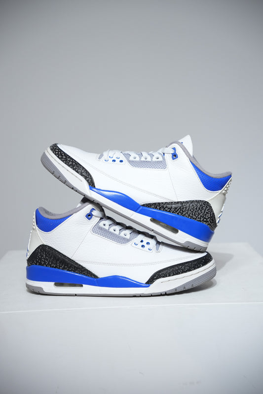 Jordan 3 racer Blue (Taille 43)