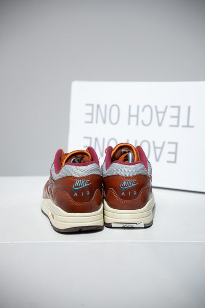 Air Max 1 Patta Dark russet (Taille 40,5)