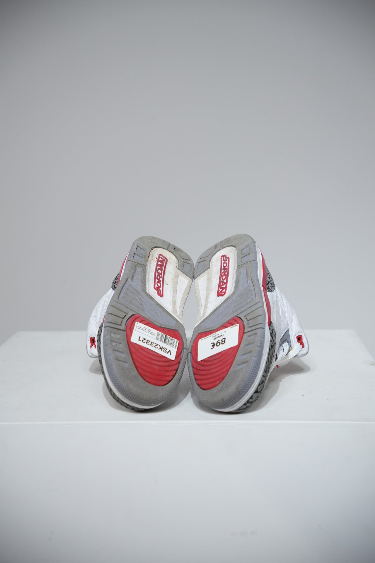 Jordan 3 Fire Red GS (Taille 38)