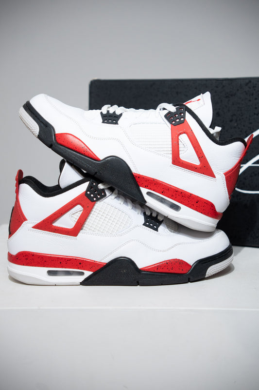 Jordan 4 Red Cement (Taille 45)