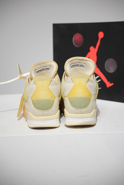 Jordan 4 Off-White Sail (Taille 42)