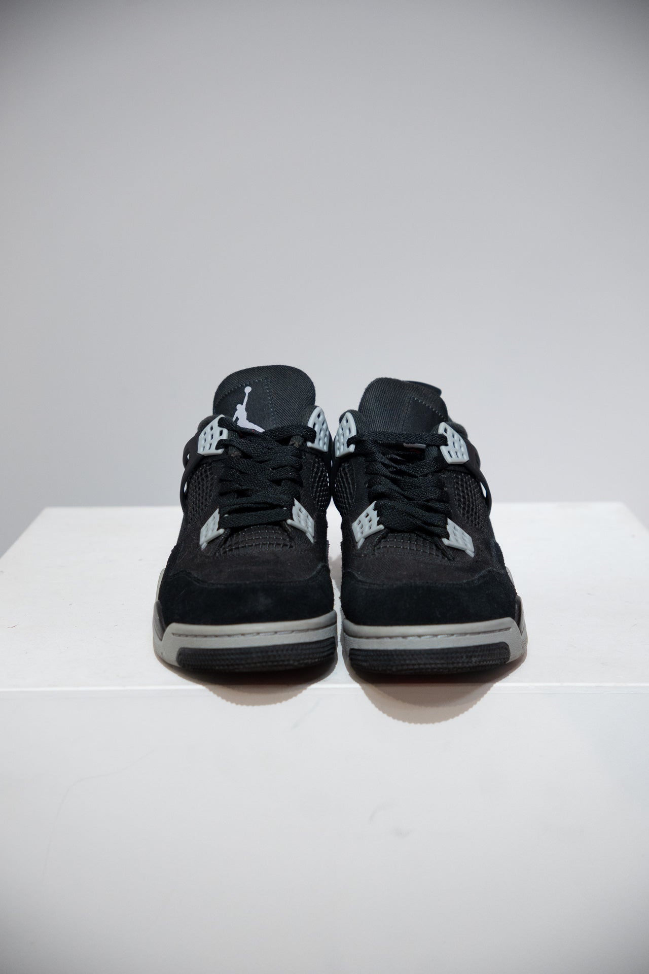 Jordan 4 Black Canvas (Taille 44)