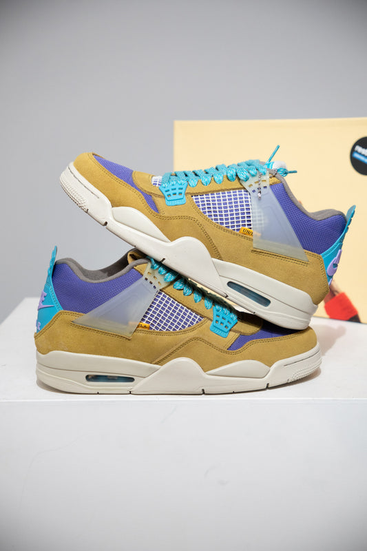 Jordan 4 Union Desert Moss (Taille 44)