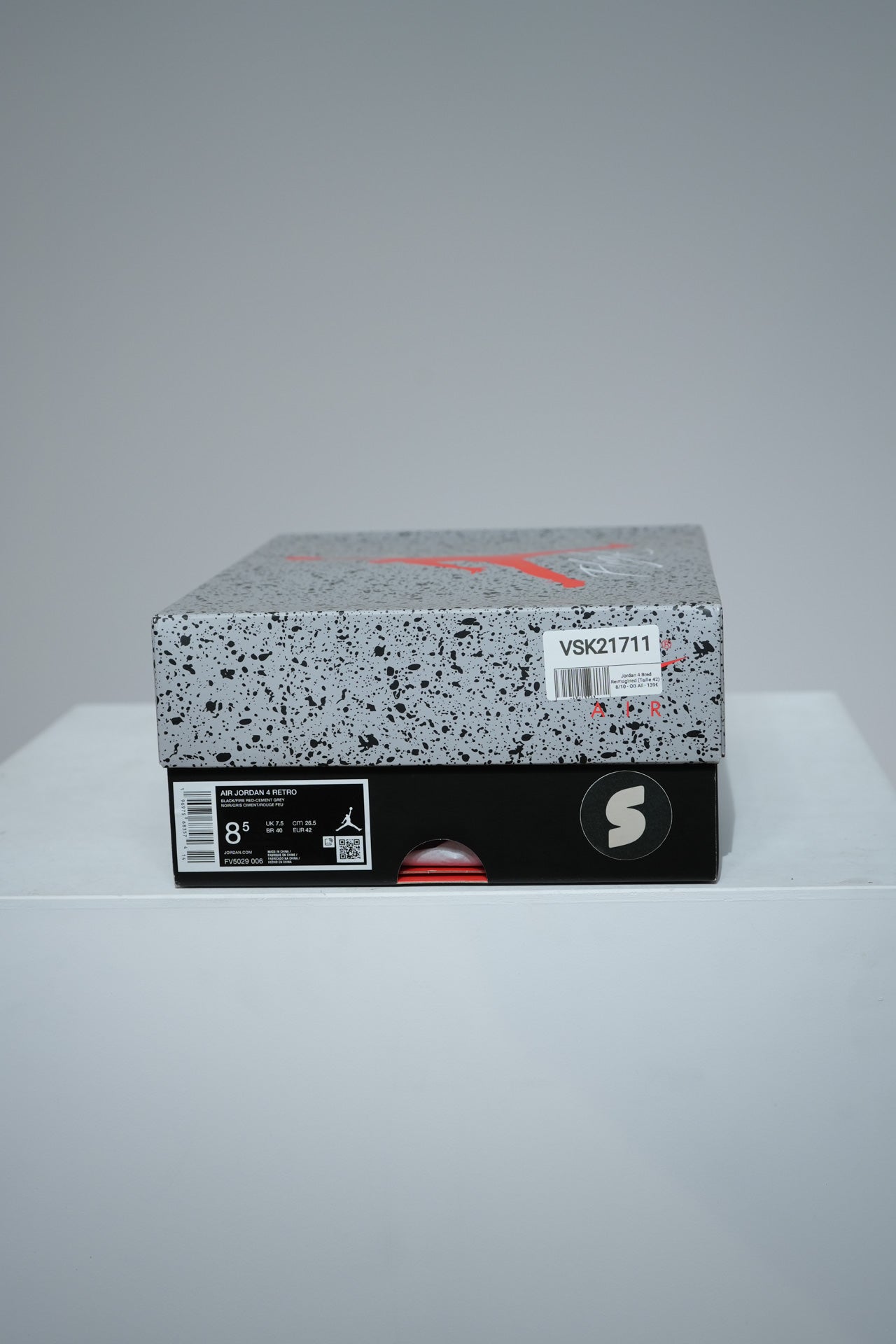 Jordan 4 Bred Reimagined (Taille 42)