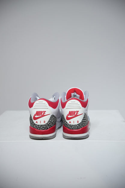 Jordan 3 Fire Red GS (Taille 38)