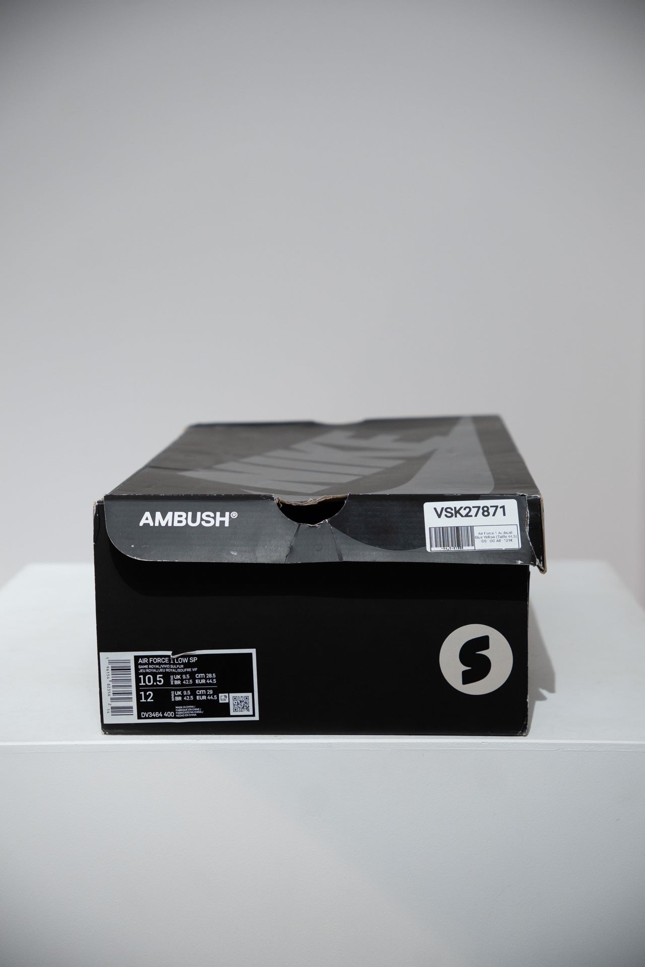 Air Force 1 Ambush Blue Yellow (Taille 44,5)