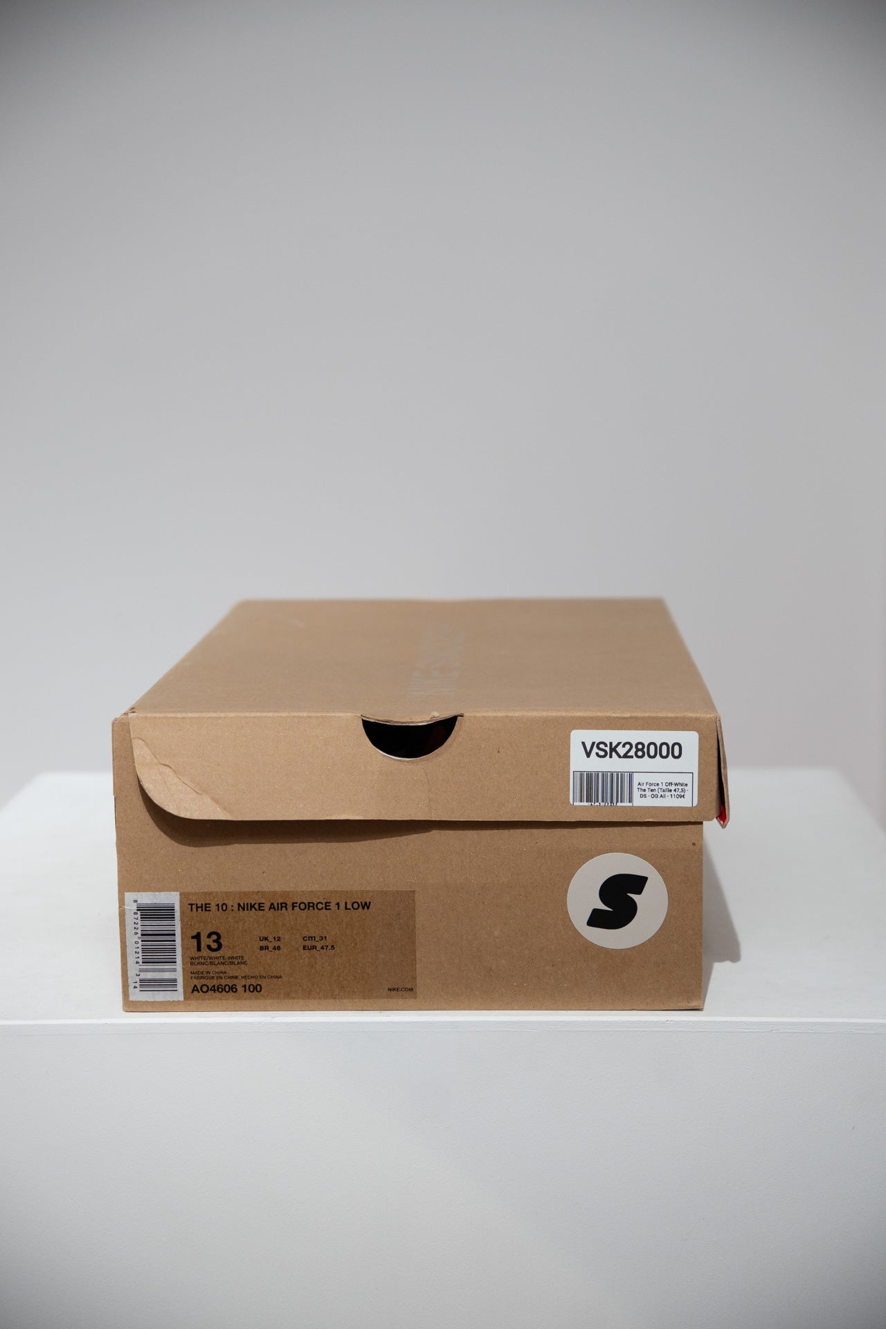 Air Force 1 Off-White The Ten (Taille 47,5)