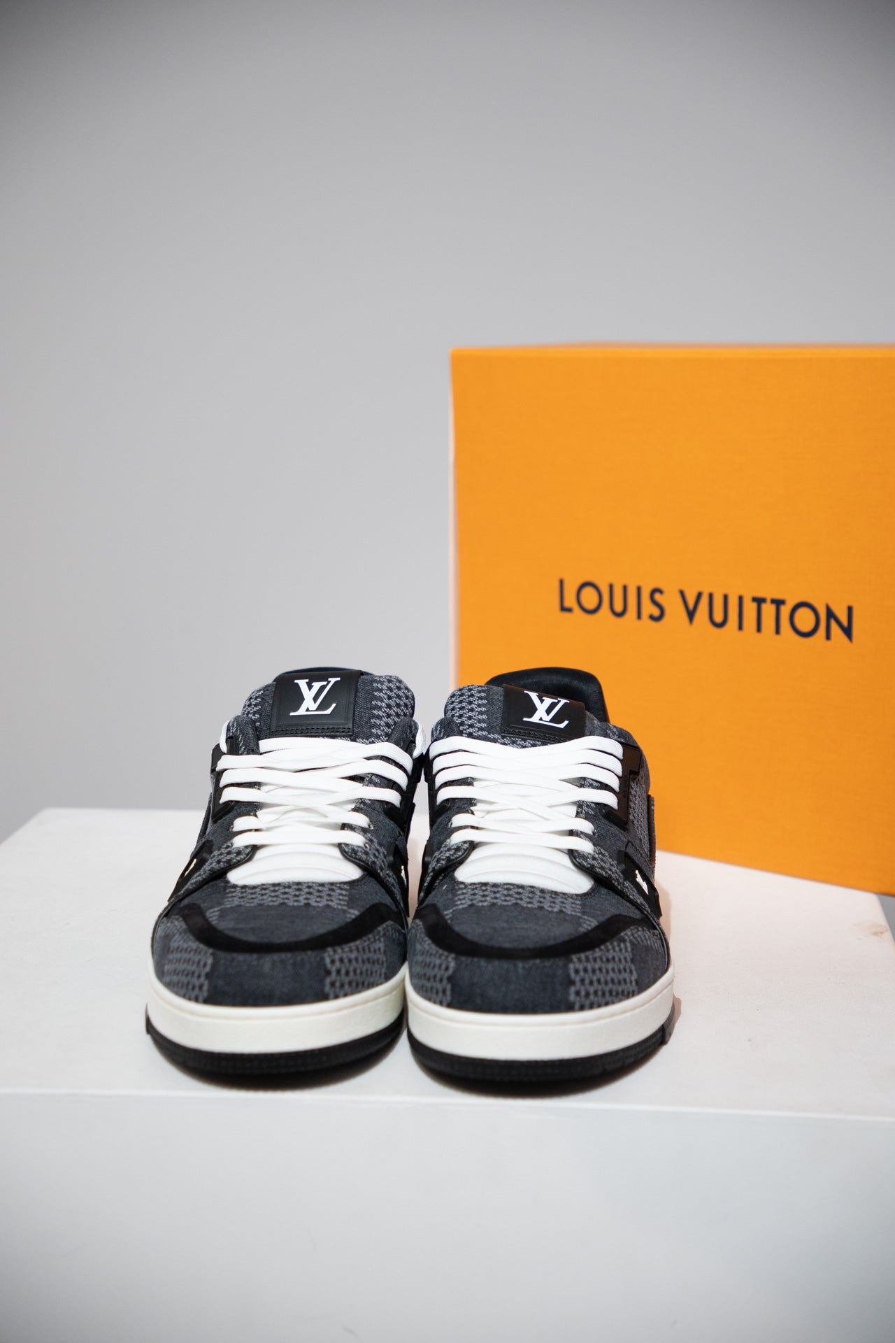 Louis Vuitton Trainer Damier (Taille 47 (11IT))