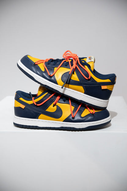 Dunk low Off-White Michigan (Taille 42)