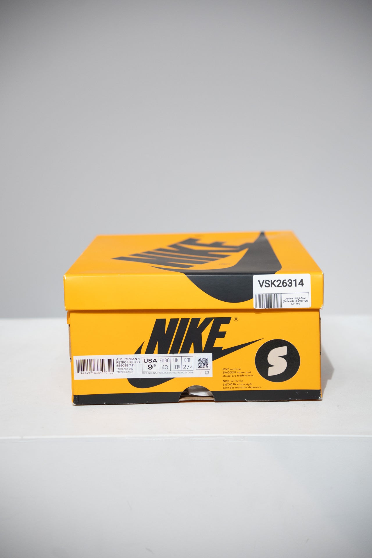 Jordan 1 High Taxi (Taille 43)