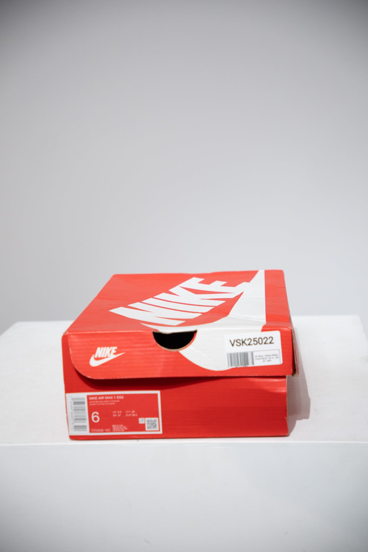 Air Max 1 Black White (Taille 38,5)