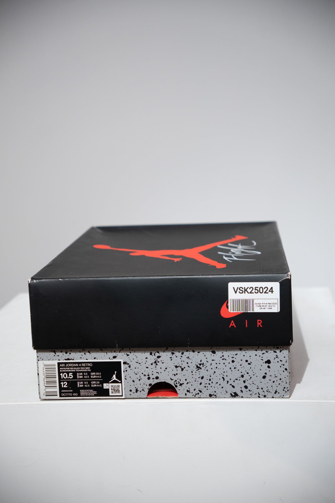 Jordan 4 Fire Red 2020 (Taille 44,5)