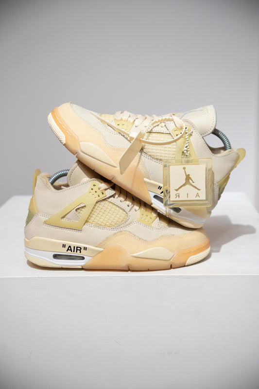 Jordan 4 Off-White Sail (Taille 38)