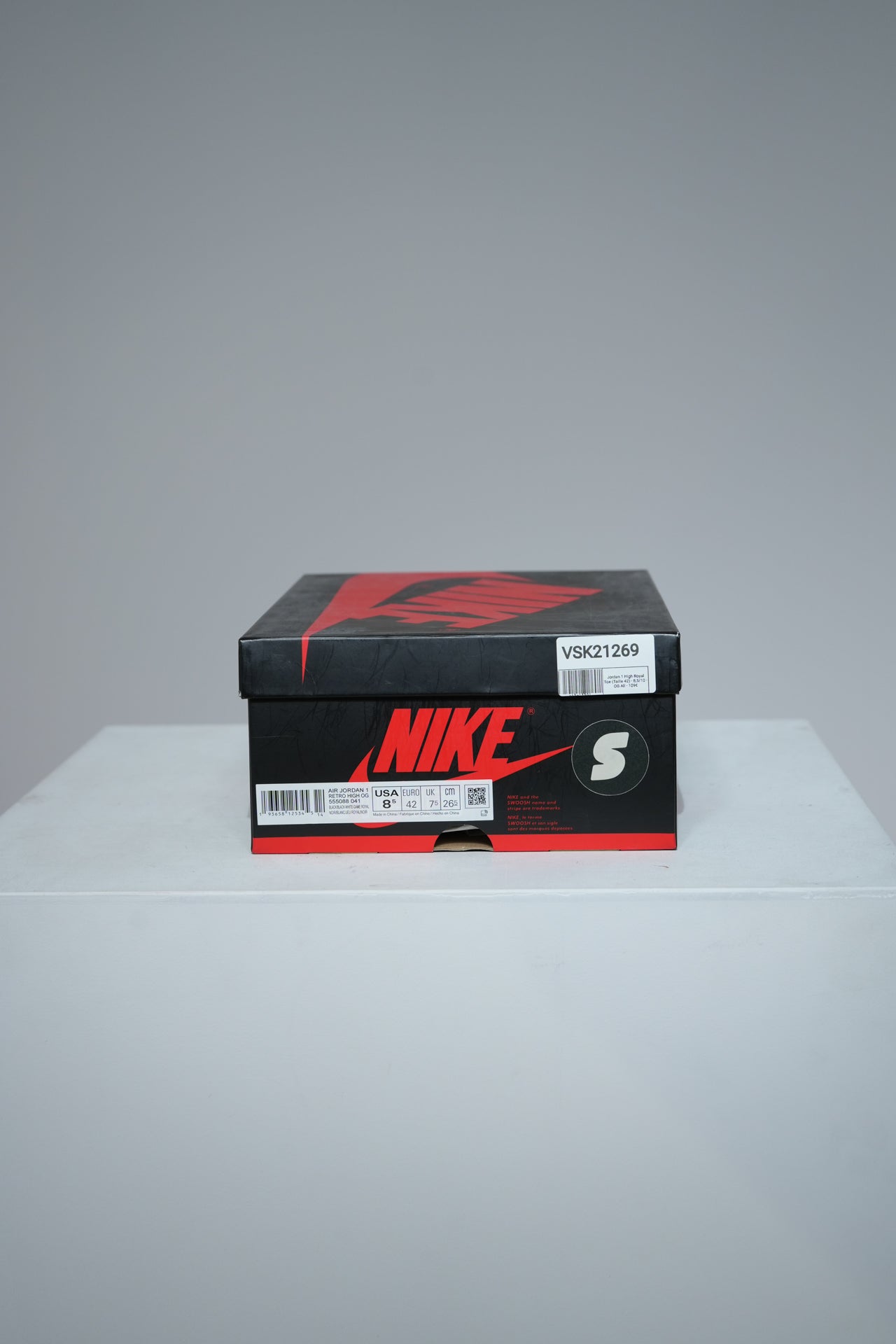 Jordan 1 High Royal Toe (Taille 42)