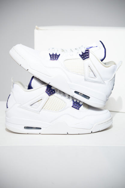 Jordan 4 Metallic Purple (Taille 43)