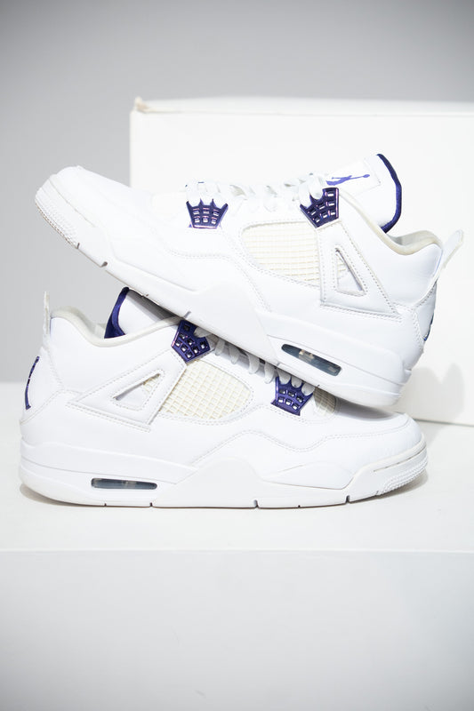 Jordan 4 Metallic Purple (Taille 43)