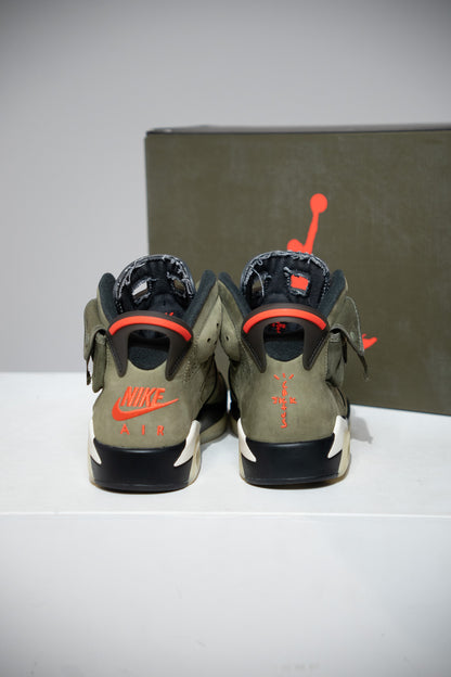 Jordan 6 Travis Scott Olive (Taille 41)