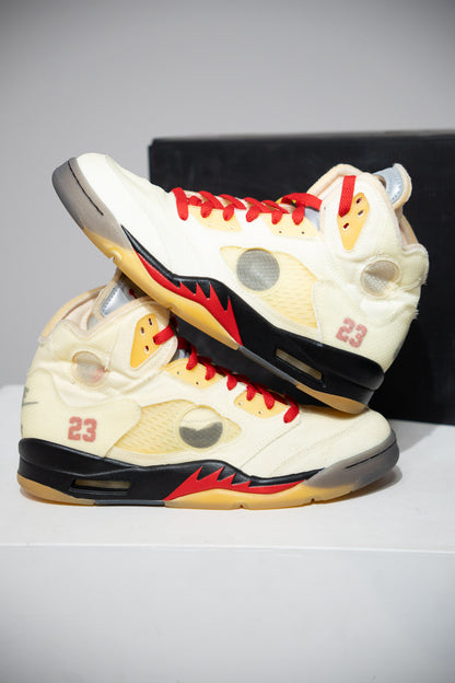 Jordan 5 Off-White Sail (Taille 42,5)