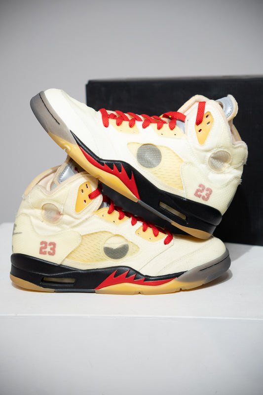 Jordan 5 Off-White Sail (Taille 42,5)