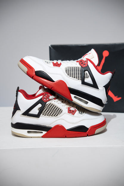 Jordan 4 Fire Red GS (Taille 38,5)