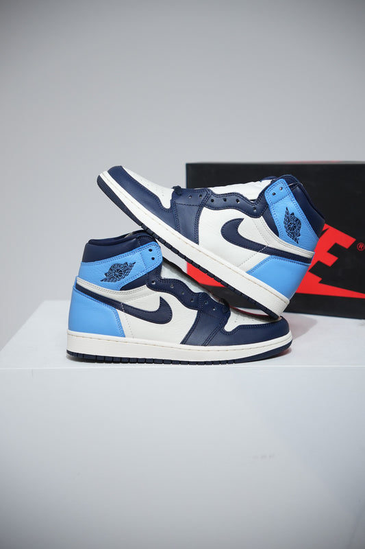 Jordan 1 High Obsidian (Taille 42,5)