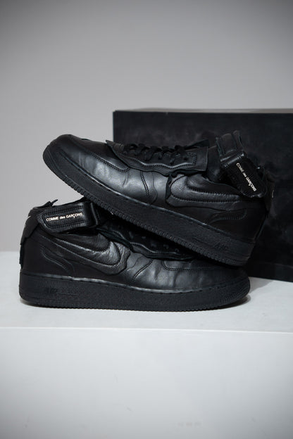 Air Force 1 Mid Comme des garcons Black (Taille 44)